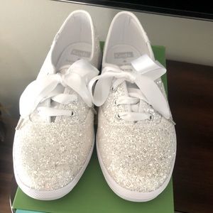 Keds x Kate Spade glitter shoes